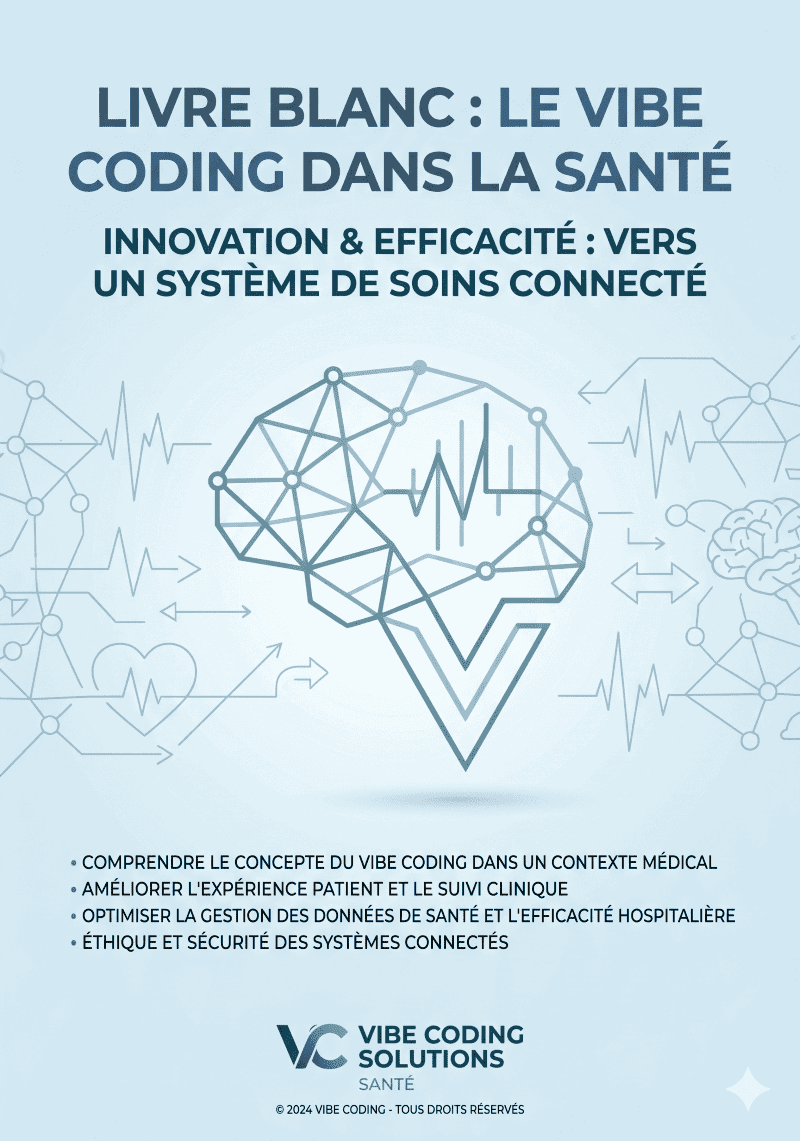 Couverture du livre blanc Le vibe coding en santé